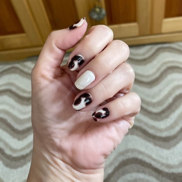 Color Street |  Show and Shell, tortoise design, creme finish - Picture 15 of 16